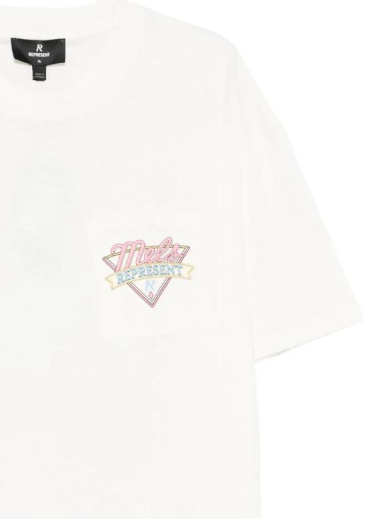 26SS 리프레젠트 탑 MLM100565 FLAT WHITE - REPRESENT