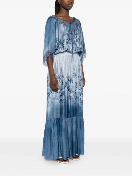 26SS 에르마노 피렌제 원피스 D48EQ061EC2MFB32 MFB32 DENIM - ERMANNO FIRENZE