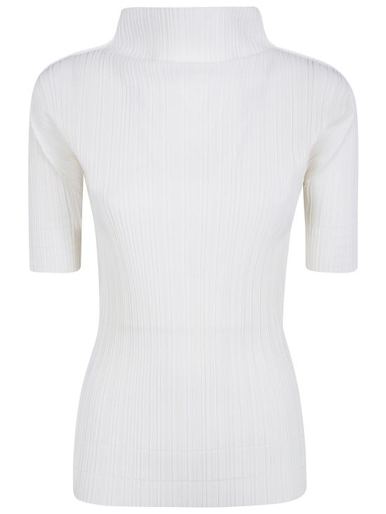 26SS 플리츠플리즈 탑 PP66JK933 02 OFF WHITE