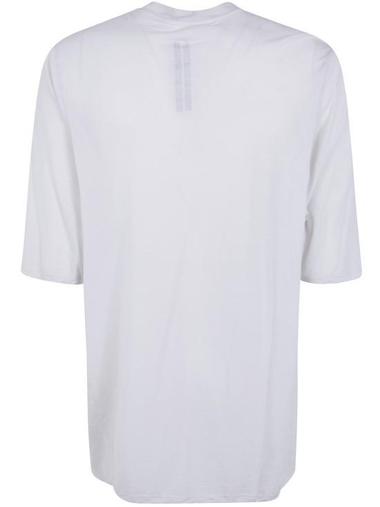 26SS 릭 오웬스 반팔 티셔츠 RR01F2208 BHEP16 5109 MILK WASH BLACK - RICK OWENS