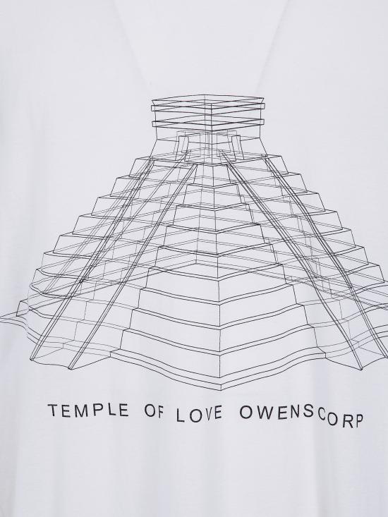 26SS 릭 오웬스 반팔 티셔츠 RR01F2208 BHEP16 5109 MILK WASH BLACK - RICK OWENS