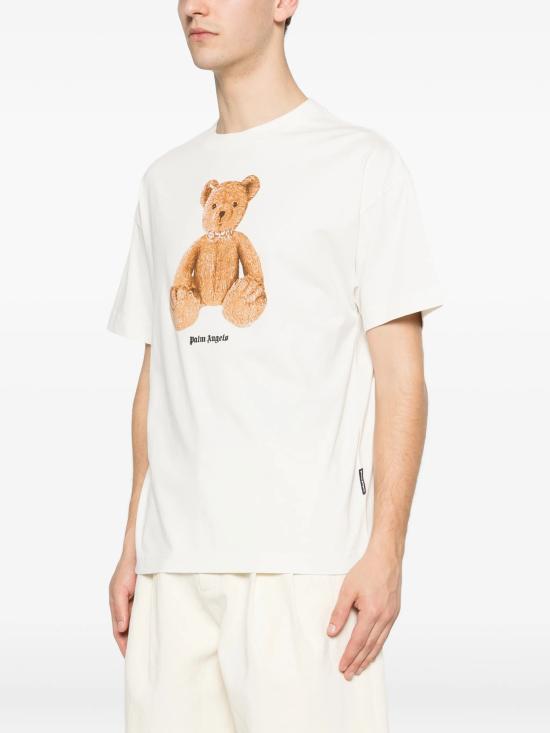 26SS 팜앤젤스 탑 PMAA109S26JER00A 0360 OFF WHITE BROWN - PALM ANGELS