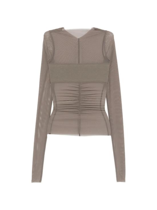 26SS 릭 오웬스 탑 RO01F6274 TUSRJA 34 DUST - RICK OWENS