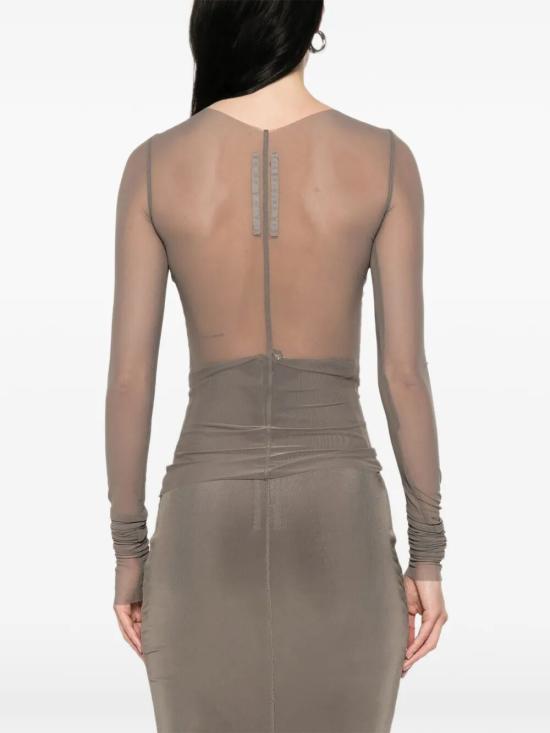 26SS 릭 오웬스 탑 RO01F6274 TUSRJA 34 DUST - RICK OWENS