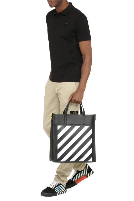  프라다 폴로 티셔츠 UJN444S181XGS F0002 black - PRADA