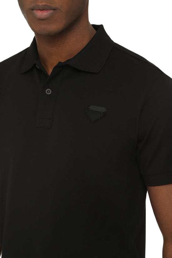  프라다 폴로 티셔츠 UJN444S181XGS F0002 black - PRADA