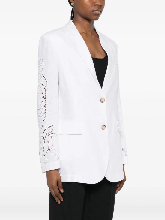 26SS 에르마노 피렌제 자켓 D48EI026ES4MF010 MF010 BIANCO OTTICO - ERMANNO FIRENZE