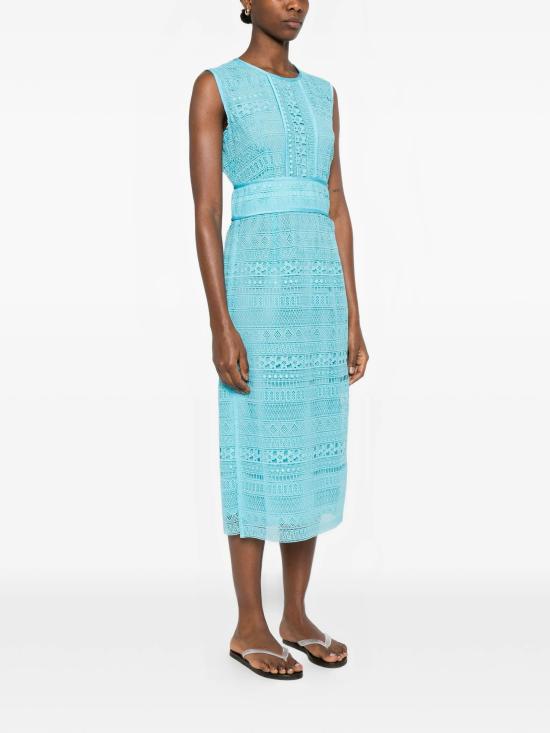 26SS 에르마노 피렌제 미디 원피스 D48EQ077EN2MFB21 MFB21 TURCHINO - ERMANNO FIRENZE