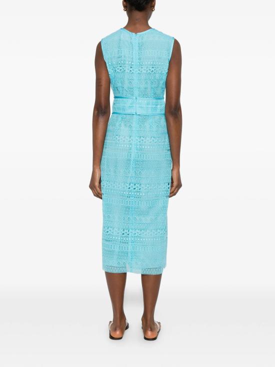 26SS 에르마노 피렌제 미디 원피스 D48EQ077EN2MFB21 MFB21 TURCHINO - ERMANNO FIRENZE