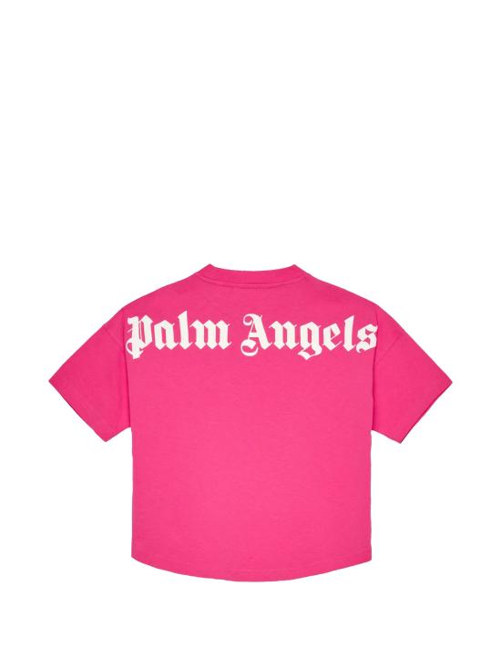 26SS [키즈] 팜앤젤스 티셔츠 PGAA001S26JER001 044 FUCSIA - PALM ANGELS
