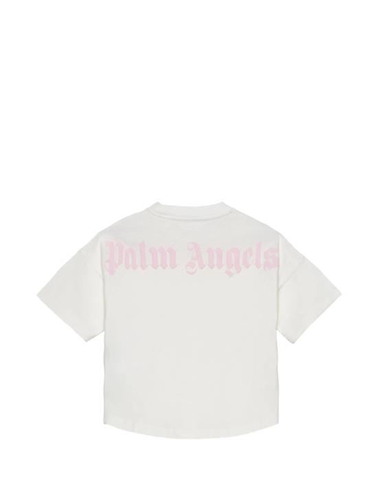 26SS [키즈] 팜앤젤스 티셔츠 PGAA001S26JER001 002 OFF WHITE - PALM ANGELS