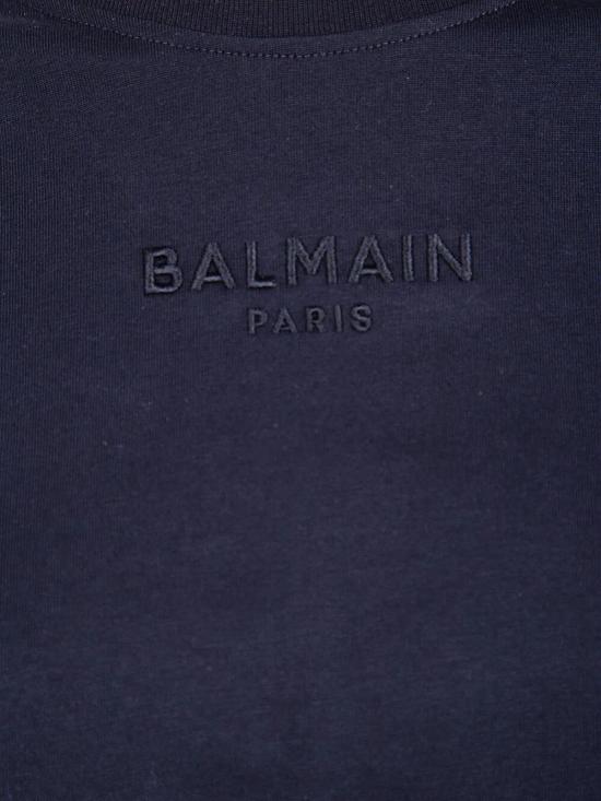 26SS 발망 탑 GF0EE145BD10 EAP BLACK BLACK - BALMAIN