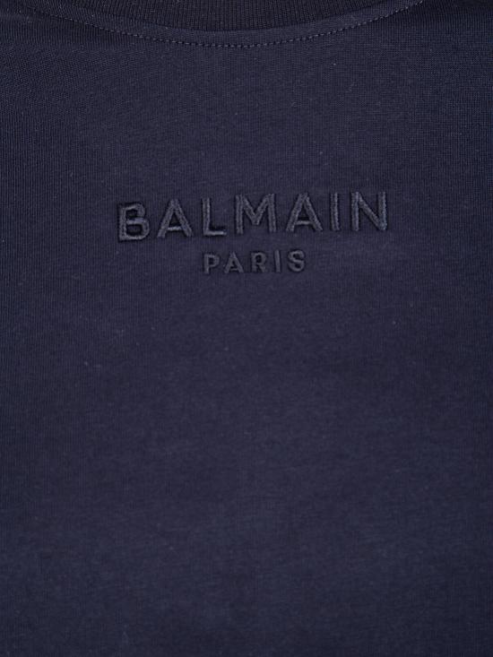 26SS 발망 탑 GF0EE145BD10 EAP BLACK BLACK - BALMAIN