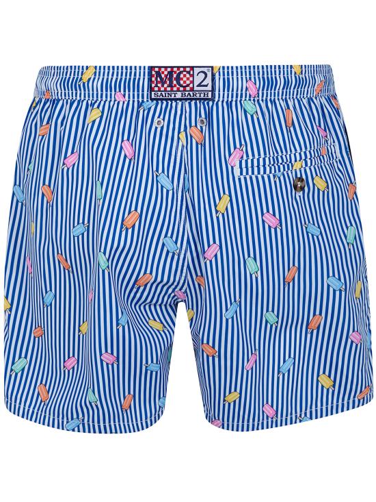 26SS 세인트바쓰 스윔팬츠 LIG0003 02615L 61 BLUE STRIPES - MC2 SAINT BARTH