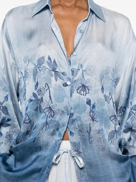 26SS 에르마노 피렌제 블라우스 D48EK015EC2MFB32 MFB32 DENIM - ERMANNO FIRENZE