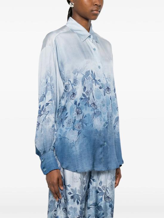 26SS 에르마노 피렌제 블라우스 D48EK015EC2MFB32 MFB32 DENIM - ERMANNO FIRENZE