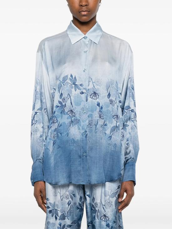 26SS 에르마노 피렌제 블라우스 D48EK015EC2MFB32 MFB32 DENIM - ERMANNO FIRENZE