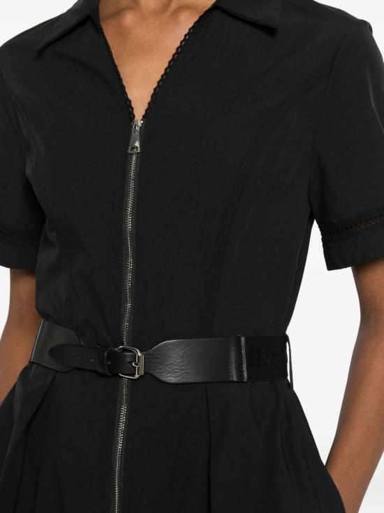 26SS 에르마노 피렌제 미디 원피스 D48EQ014CCE36MF099 MF099 NERO - ERMANNO FIRENZE