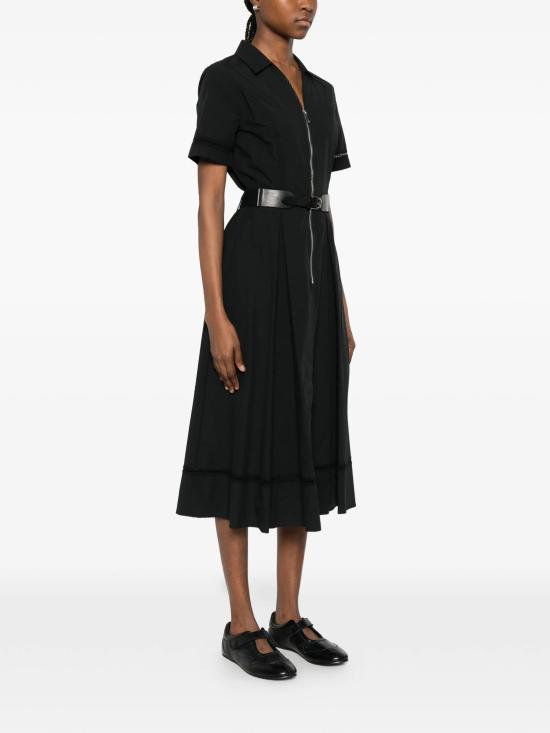 26SS 에르마노 피렌제 미디 원피스 D48EQ014CCE36MF099 MF099 NERO - ERMANNO FIRENZE