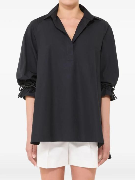 26SS 막스마라 블라우스 2611191062600 005 BLACK - MAX MARA