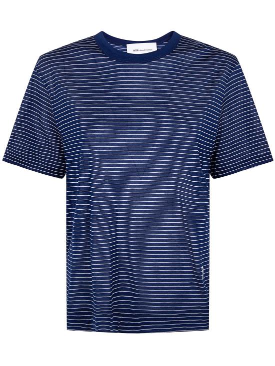 26SS 아미 탑 FTS373 JE0212 A044 INK WHITE - AMI