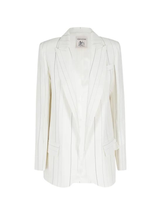26SS 세미쿠튀르 수트 자켓 Y6SI53 WHITE STRIPES - SEMI-COUTURE