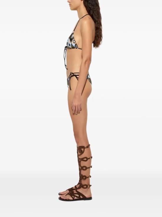 26SS 에밀리오푸치 비키니 수영복 6HMX28 6H865 P18 KHAKI BLUE - EMILIO PUCCI