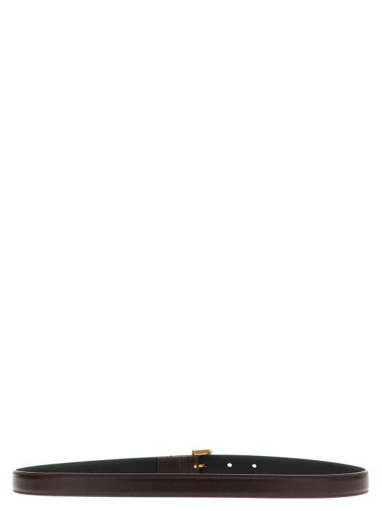 26SS 생로랑 카산드라 씬 스퀘어 버클 벨트 554465BOO0W6892 - SAINT LAURENT