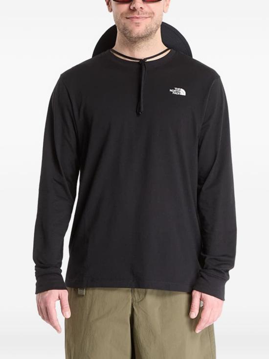 26SS 노스페이스 반팔 티셔츠 NF0A8EU3JK31 BLACK Nero