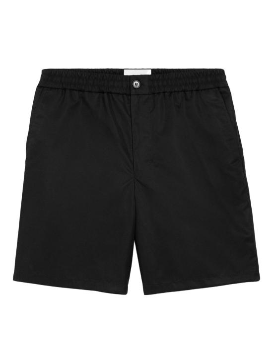 26SS 아미 나일론 엘라스티케이티드 웨이스트 아미 드 하트 스터드 쇼츠 HSO833 PA0037001 Black