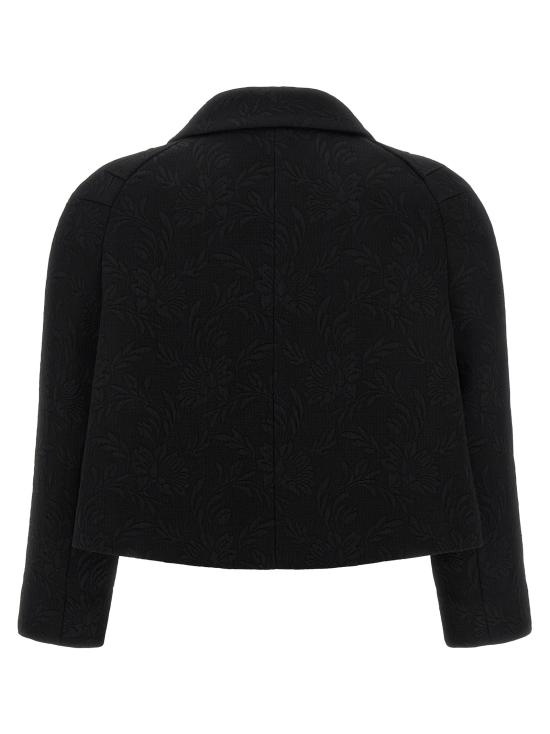 26SS 드리스 반 노튼 수트 자켓 비파 블레이저 블랙 - DRIES VAN NOTEN