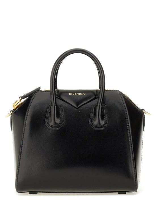 26SS 지방시 레더 미니 안티고나 토트백 BB5148B2AT 001 BLACK - GIVENCHY