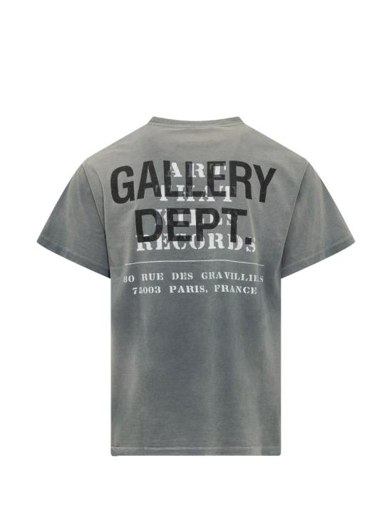 26SS 갤러리 디파트먼트 반팔 티셔츠 TOP003 BLACK Grey - GALLERY DEPT