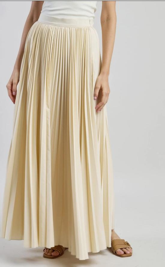 26SS 일레븐티 미디 스커트 M80GONM02 TES0M17502 Sand - ELEVENTY