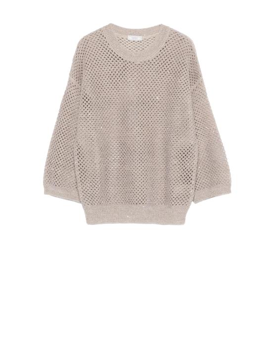 26SS 페세리코 스웨터 A99083F07 9106B49B MARRONE ARGILLA