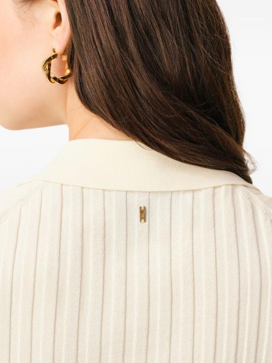 26SS 아미 폴로 티셔츠 FPL437 KN0160136 Blanc creme - AMI