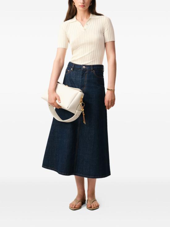 26SS 아미 폴로 티셔츠 FPL437 KN0160136 Blanc creme - AMI