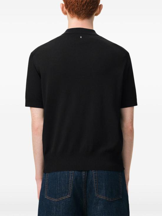26SS 아미 폴로 티셔츠 HPL436 KN0159001 Black - AMI
