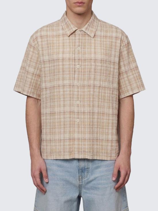 26SS 선플라워 반팔 셔츠 12931 150 Sand