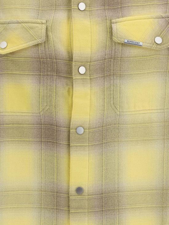 26SS 리프레젠트 긴팔 셔츠 MLM100474 CREAMEDCOR Yellow - REPRESENT