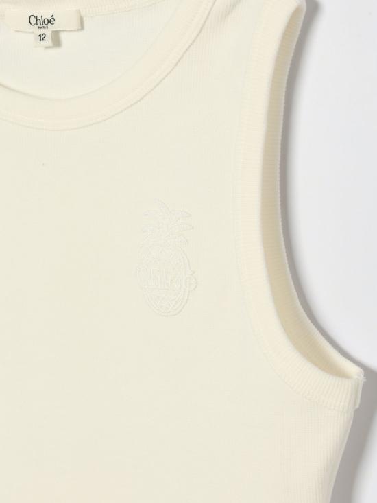 26SS [키즈] 끌로에 티셔츠 C20852 117 White - CHLOE