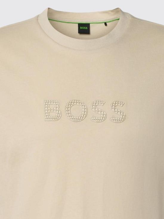 26SS 보스 반팔 티셔츠 50559361 272 Beige - BOSS