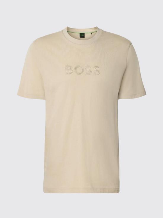 26SS 보스 반팔 티셔츠 50559361 272 Beige - BOSS