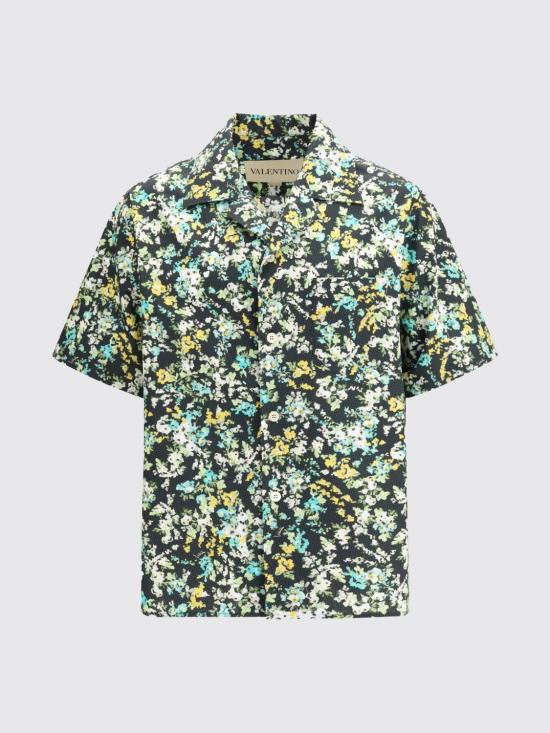 26SS 발렌티노 가라바니 반팔 셔츠 8V0AA111BGU N78 Black - VALENTINO GARAVANI