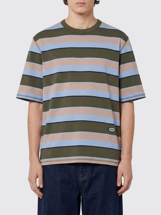 26SS 아미 반팔 티셔츠 UTS369JE0209 A073 Red