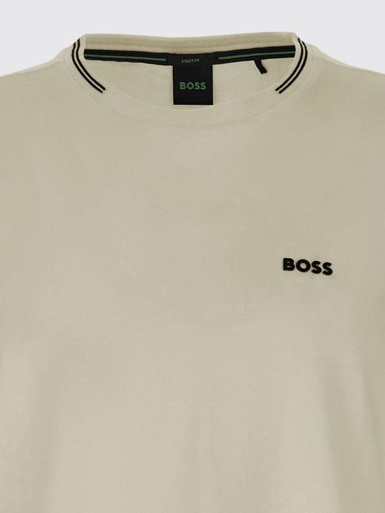 26SS 보스 반팔 티셔츠 50521245 275 Beige - BOSS