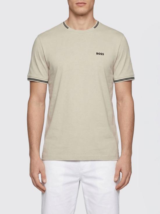 26SS 보스 반팔 티셔츠 50521245 275 Beige