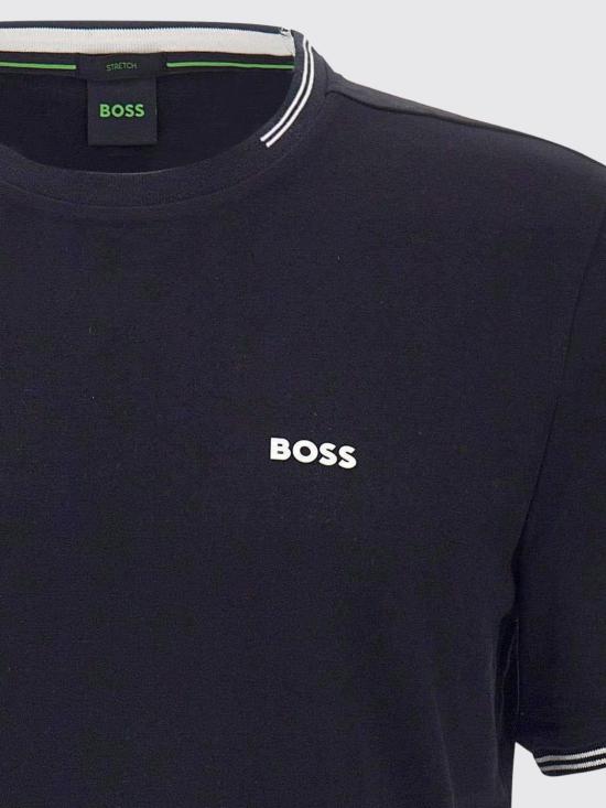 26SS 보스 반팔 티셔츠 50521245 402 Blue - BOSS