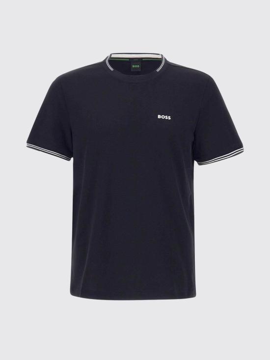 26SS 보스 반팔 티셔츠 50521245 402 Blue - BOSS