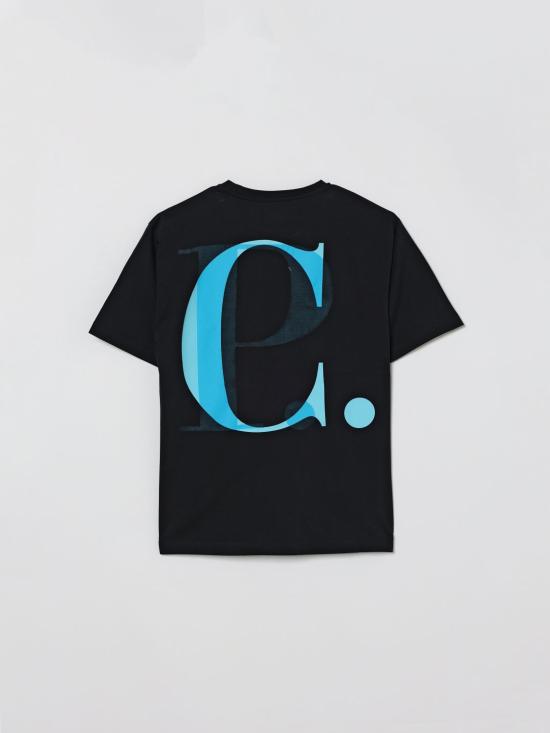 26SS [키즈] 씨피 컴퍼니 티셔츠 CSM002LAA17 41150 Black - C.P. COMPANY
